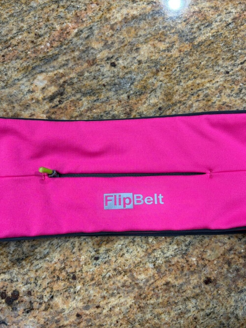 FlipBelt Elite Belt Runner's Belt with zip pocket hydration pockets waist belt